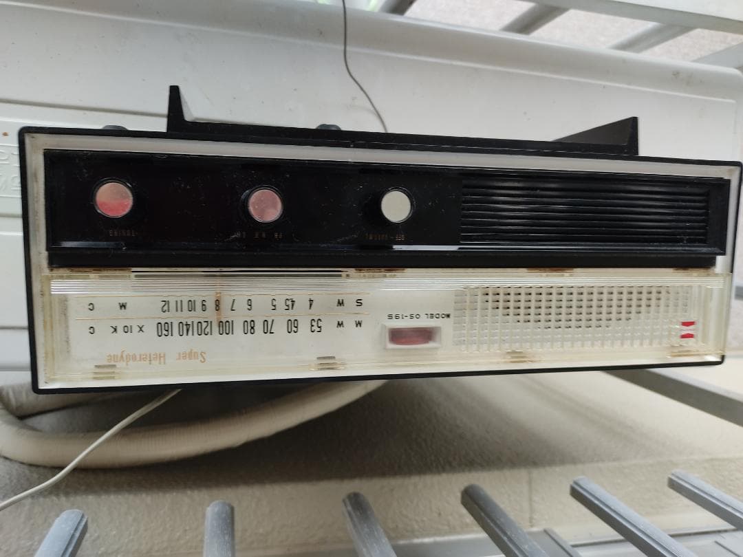 値下げ：onkyo 真空管ラジオ　動作品　OS-19S