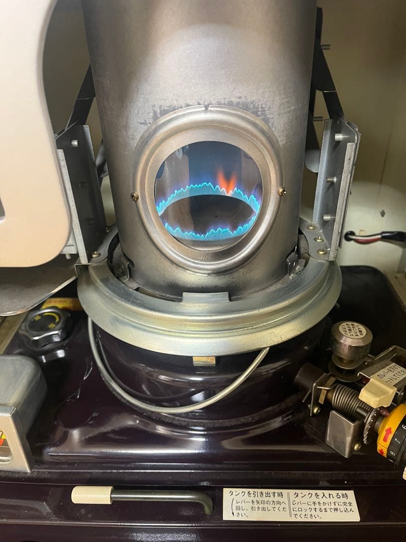 動作確認済み　アラジンファンブルーJ351001 ヴィンテージストーブ