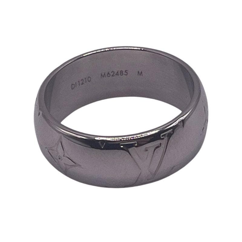 Louis Vuitton リング ルイヴィトン 17号 シルバー モノグラム