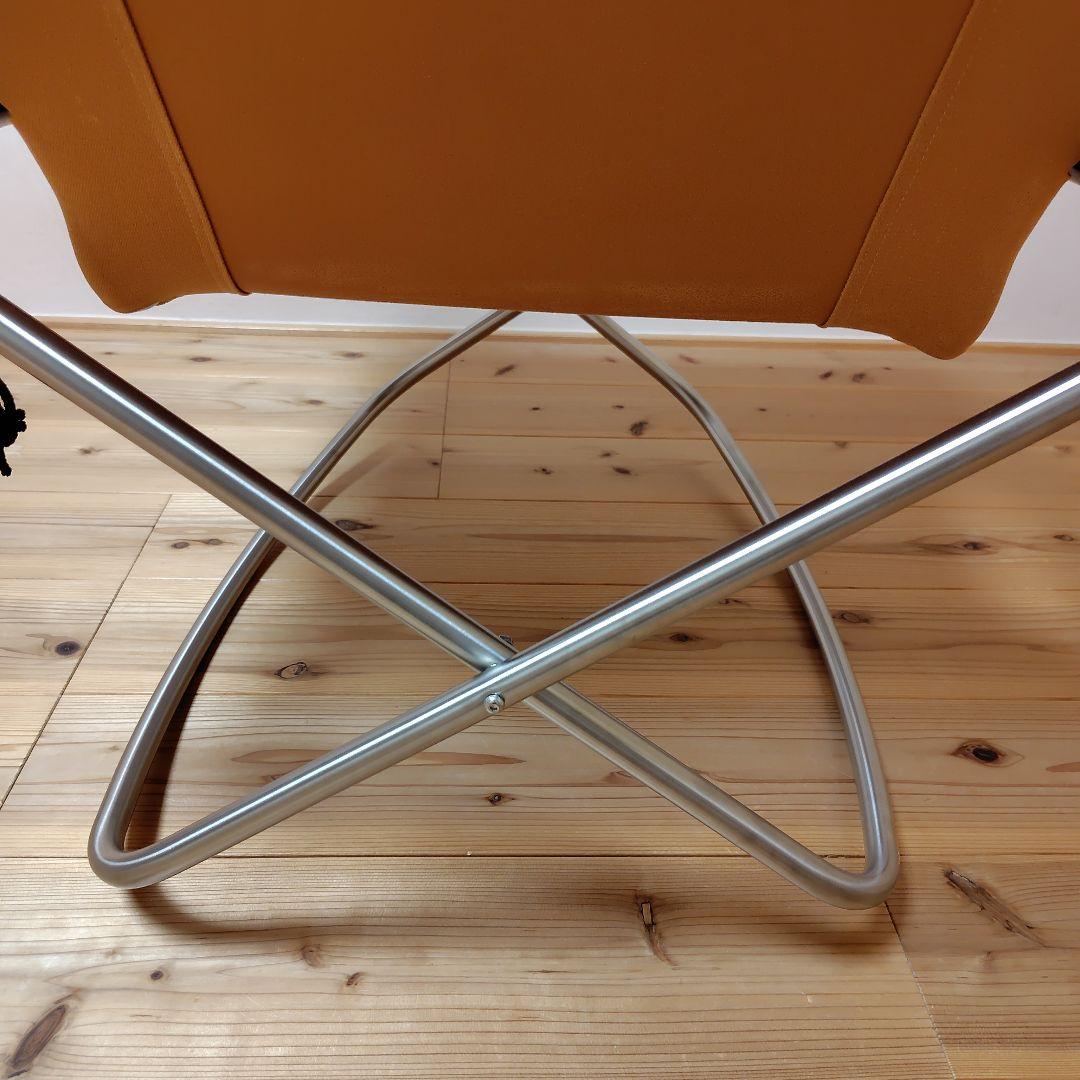 ニーチェア Ｘ ロッキング キャメル　藤栄