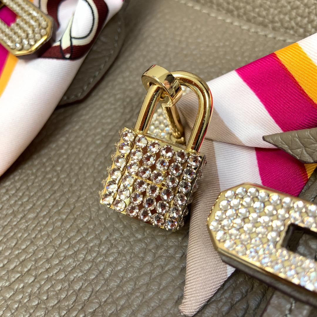 ハンドバッグ ビジュー、スカーフ付き