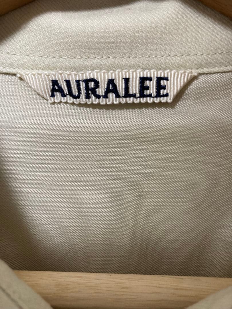 トップス AURALEE SUPER LIGHT WOOL SHIRT