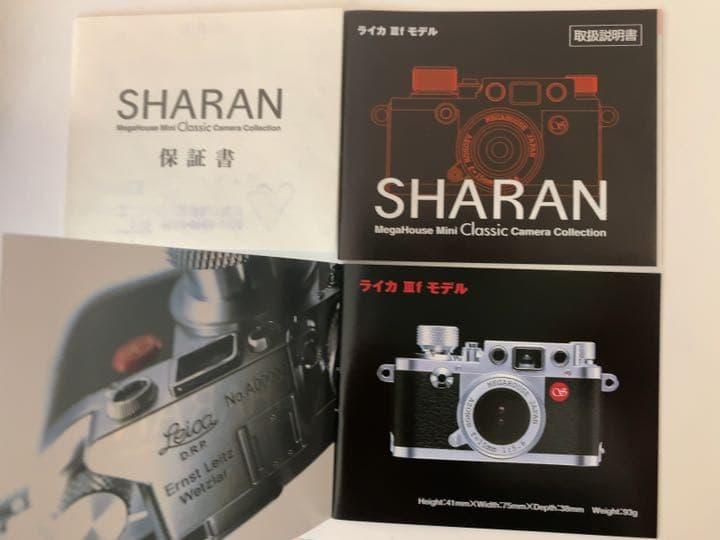 [希少]Leica Ⅲ f Model型　ミニチュアカメラ　専用ストロボ付き