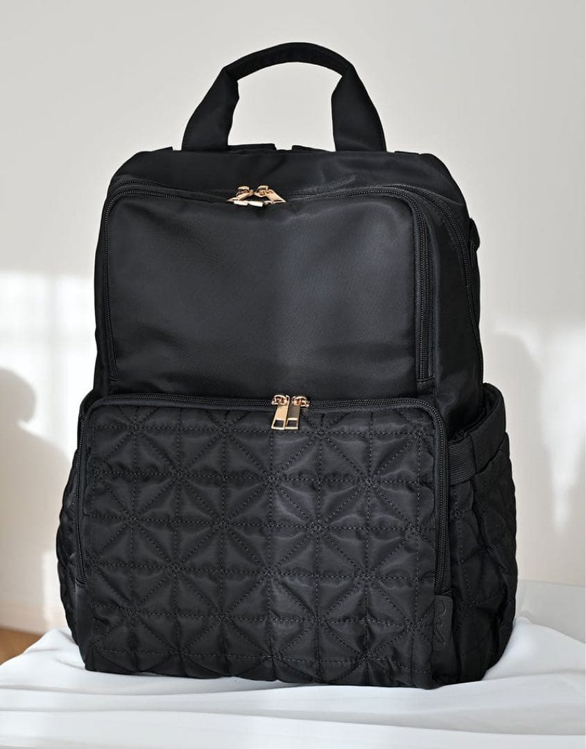 【新品】しまむら MUMU & Co. 多機能リュック マザーズリュック 黒