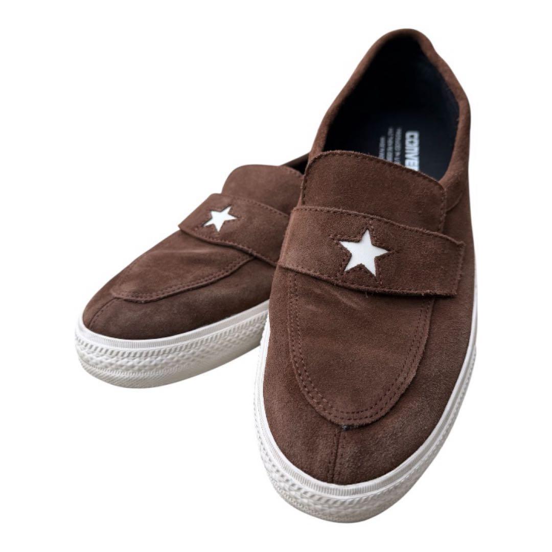 ONE STAR LOAFER converse addict ブラウン28cm