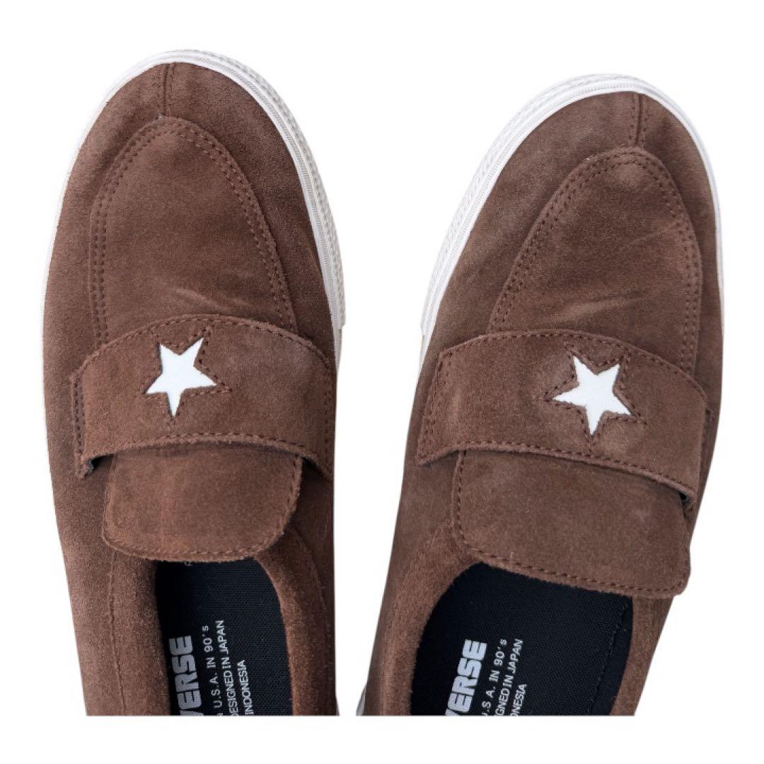 ONE STAR LOAFER converse addict ブラウン28cm