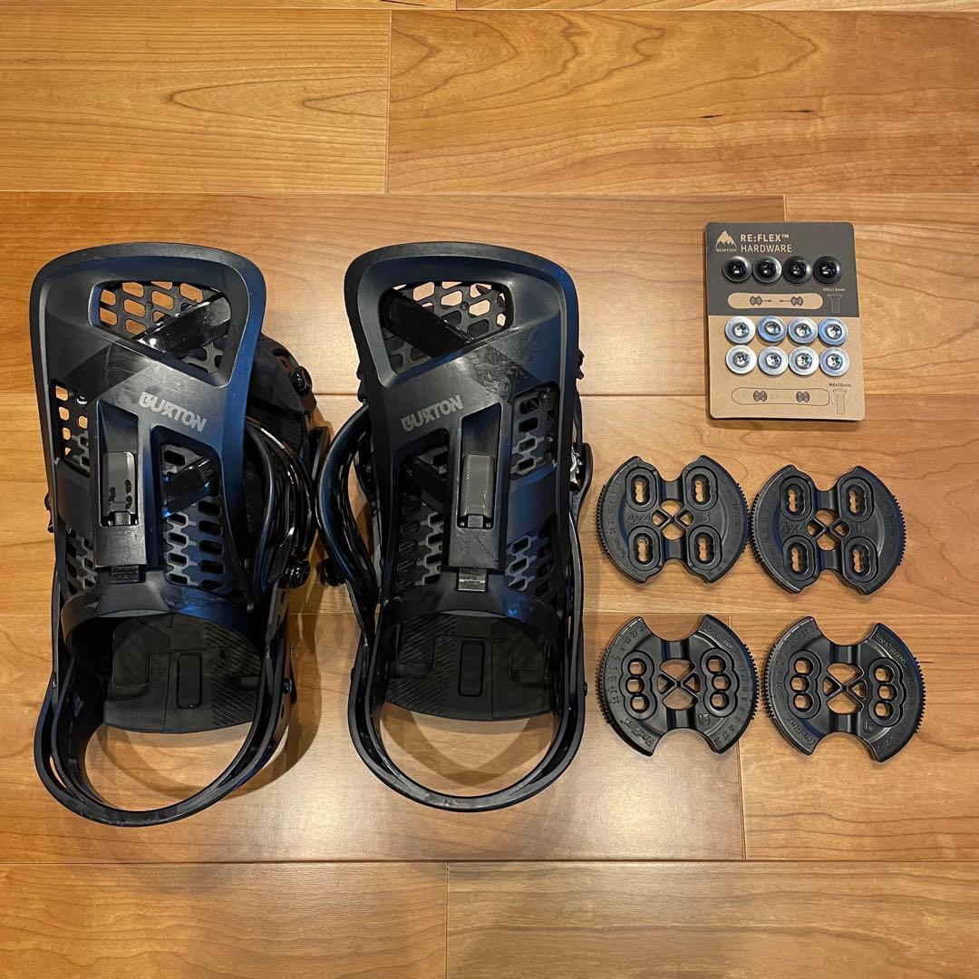 【値下げ】 '17 BURTON GENESIS (M) ブラック ダブルテイク