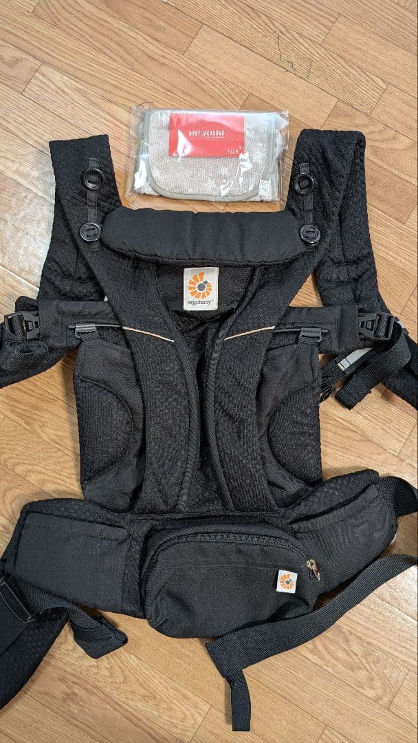 エルゴベビーergobabyオムニブリーズオニキスブラック　フロントカバーおまけ