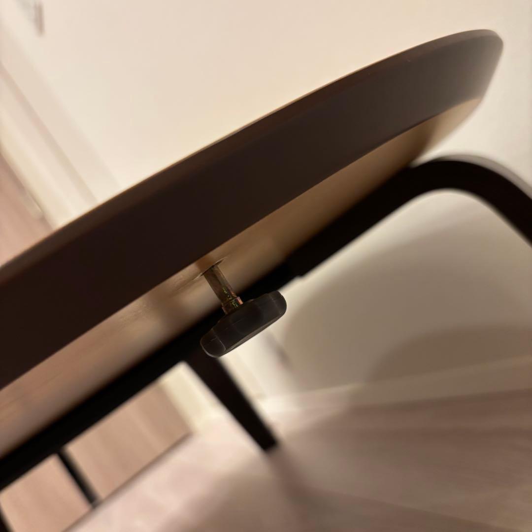 無印良品 こたつにもなるローテーブル 大 こたつ布団&器具付き ウォールナット調