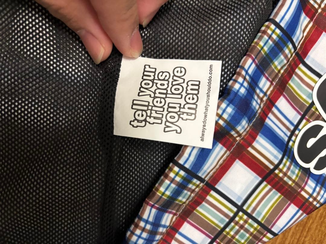 always チェックナイロンジャケット　即完売品✨