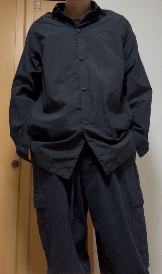 テアトラ　CARTRIDGE SHIRT - P BLACK サイズ4