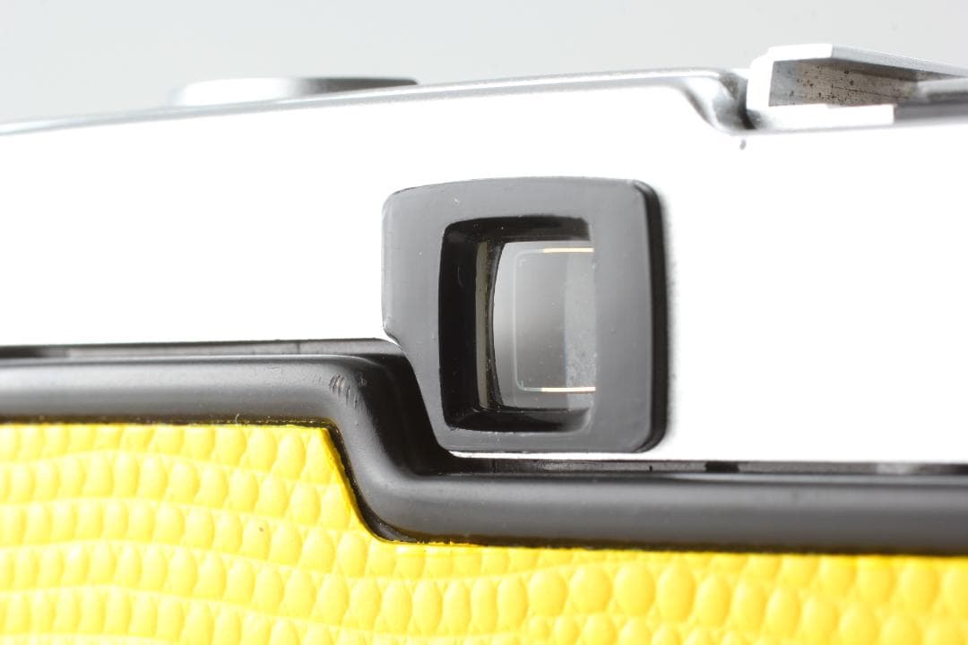 【整備済　美品】イエロー オリンパス PEN EED 露出計OK #1348