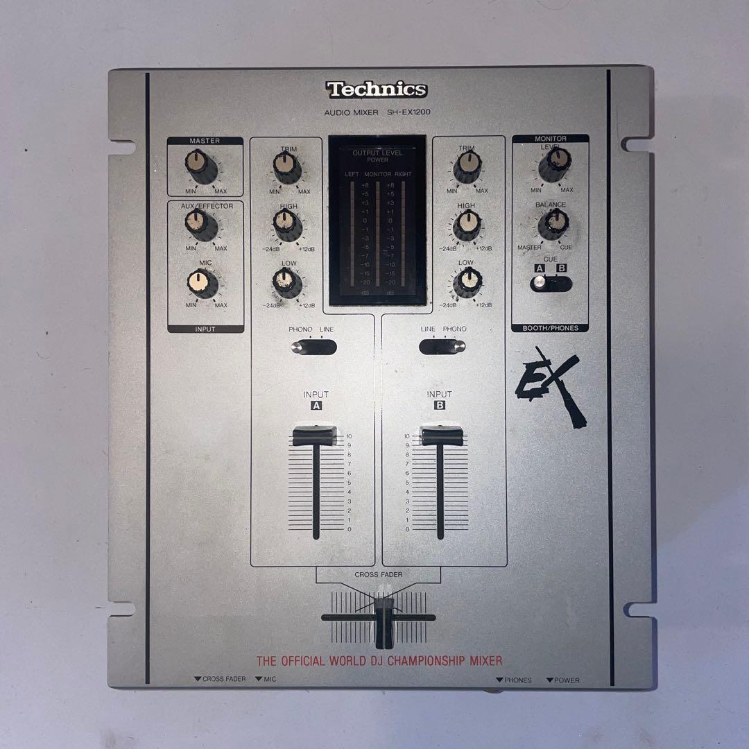 【動作品】テクニクス technics sh-ex1200 dj ミキサー