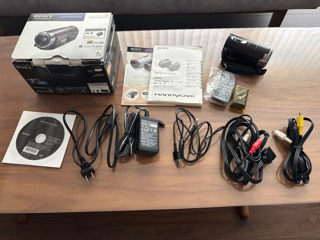 Sony Handycam 12倍ズーム バッテリー付