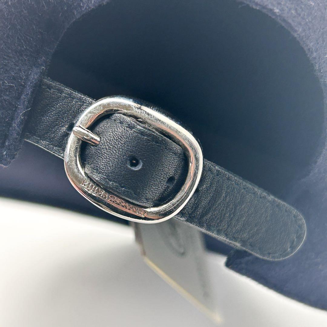 未使用タグ付き希少✨KIJIMA TAKAYUKI キャップ F ネイビー