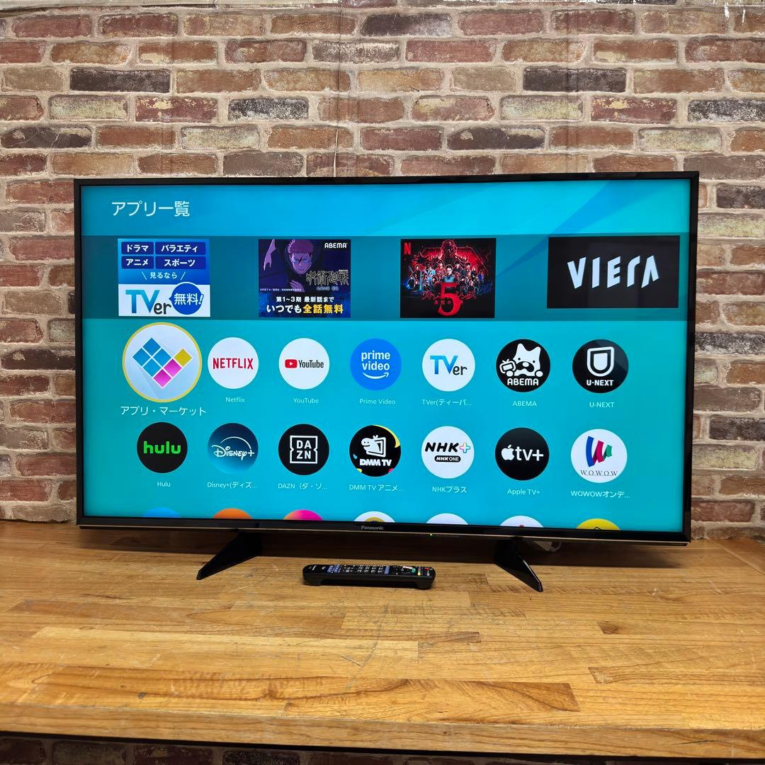 パナソニック 43V型 4K 液晶テレビ VIERA TH-43EX600