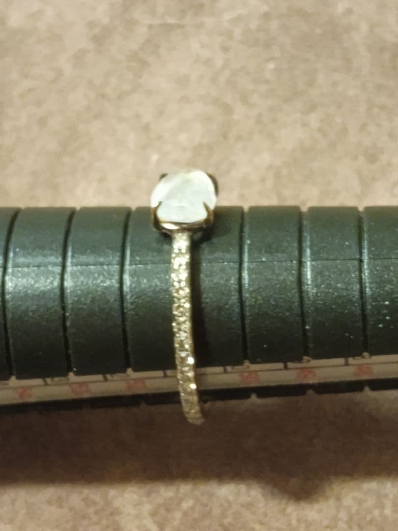 artida oudレインボームーンストーン パヴェダイヤモンド 11号