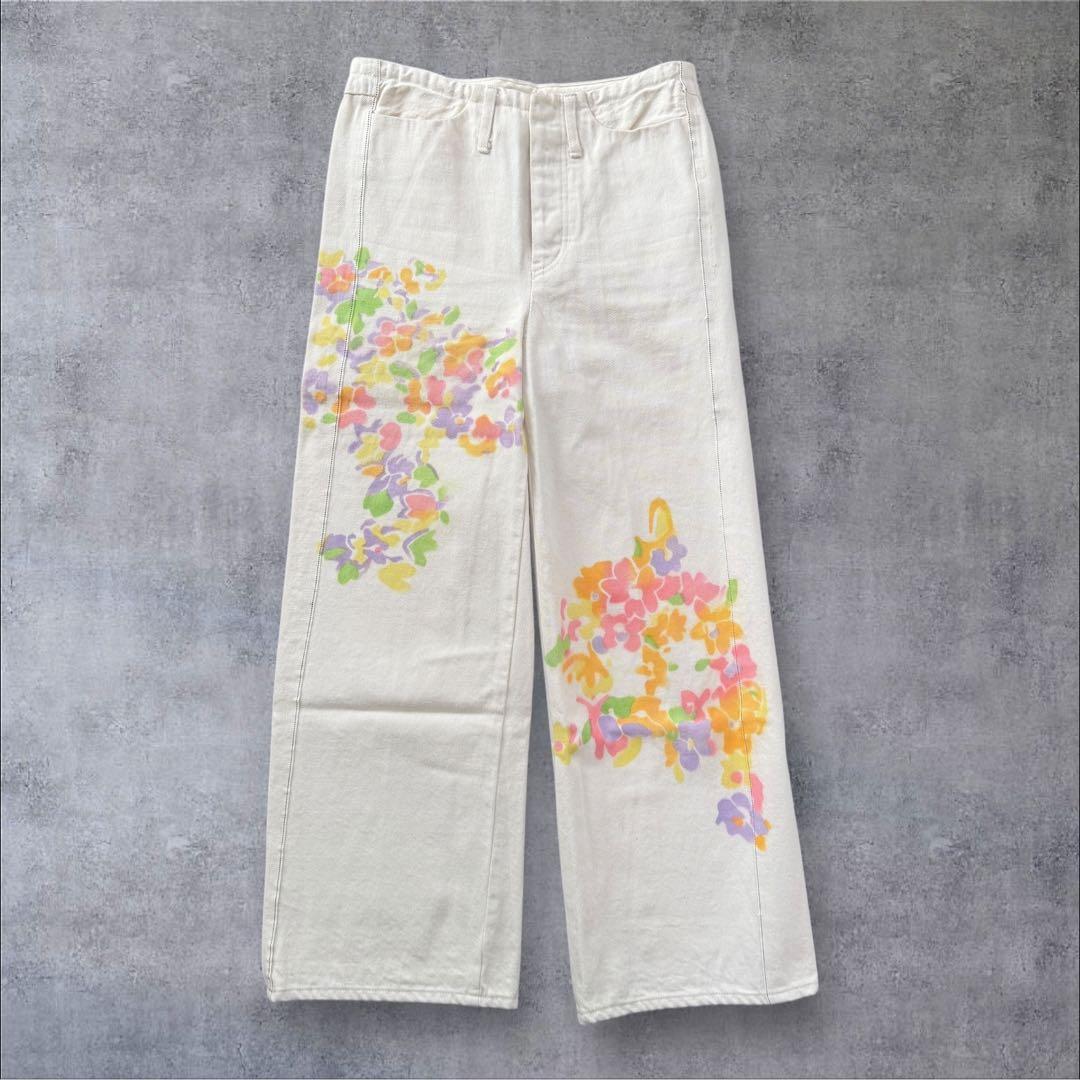 パンツ TANAKA THE SELVEDGE JEAN TROUSERS BLOOM