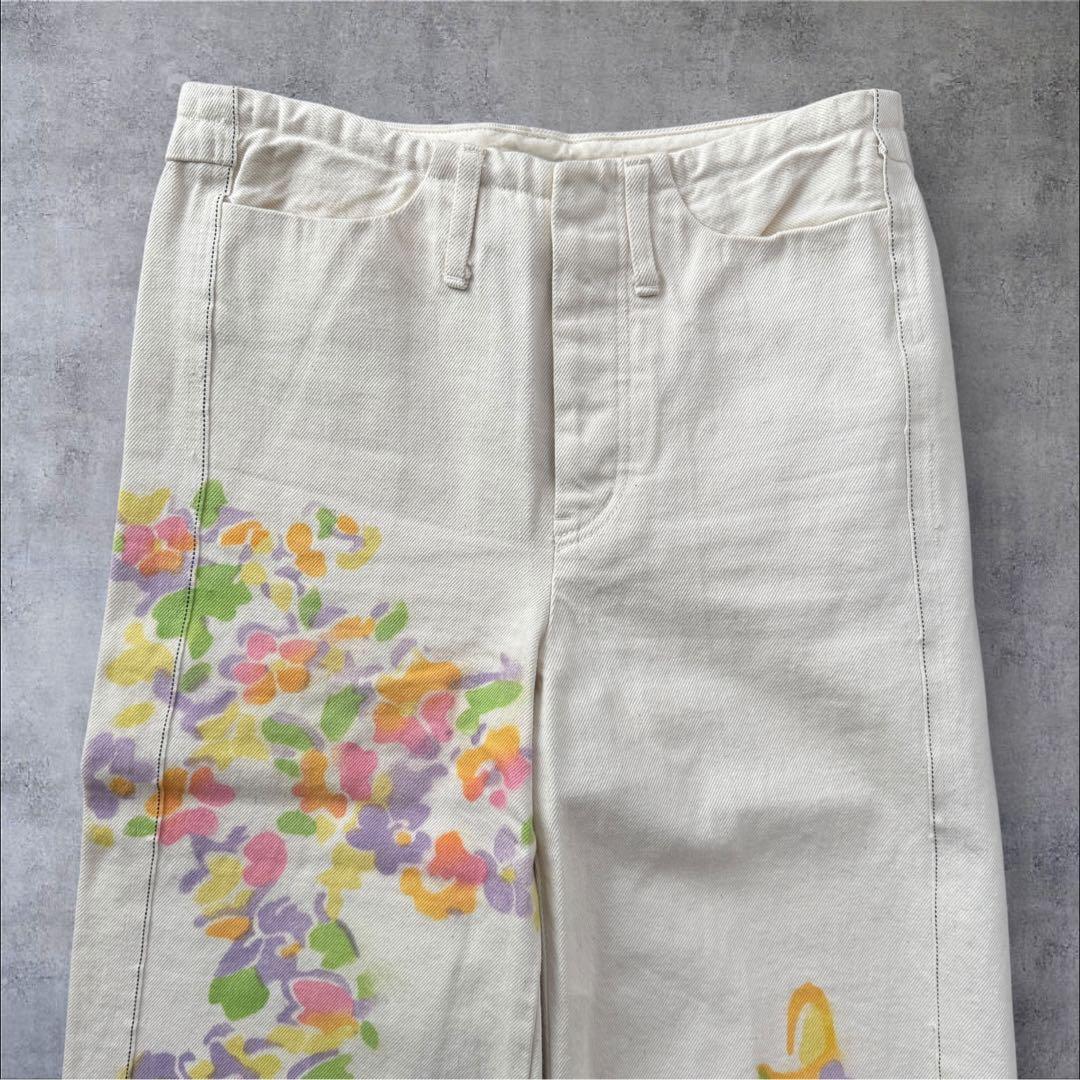 パンツ TANAKA THE SELVEDGE JEAN TROUSERS BLOOM