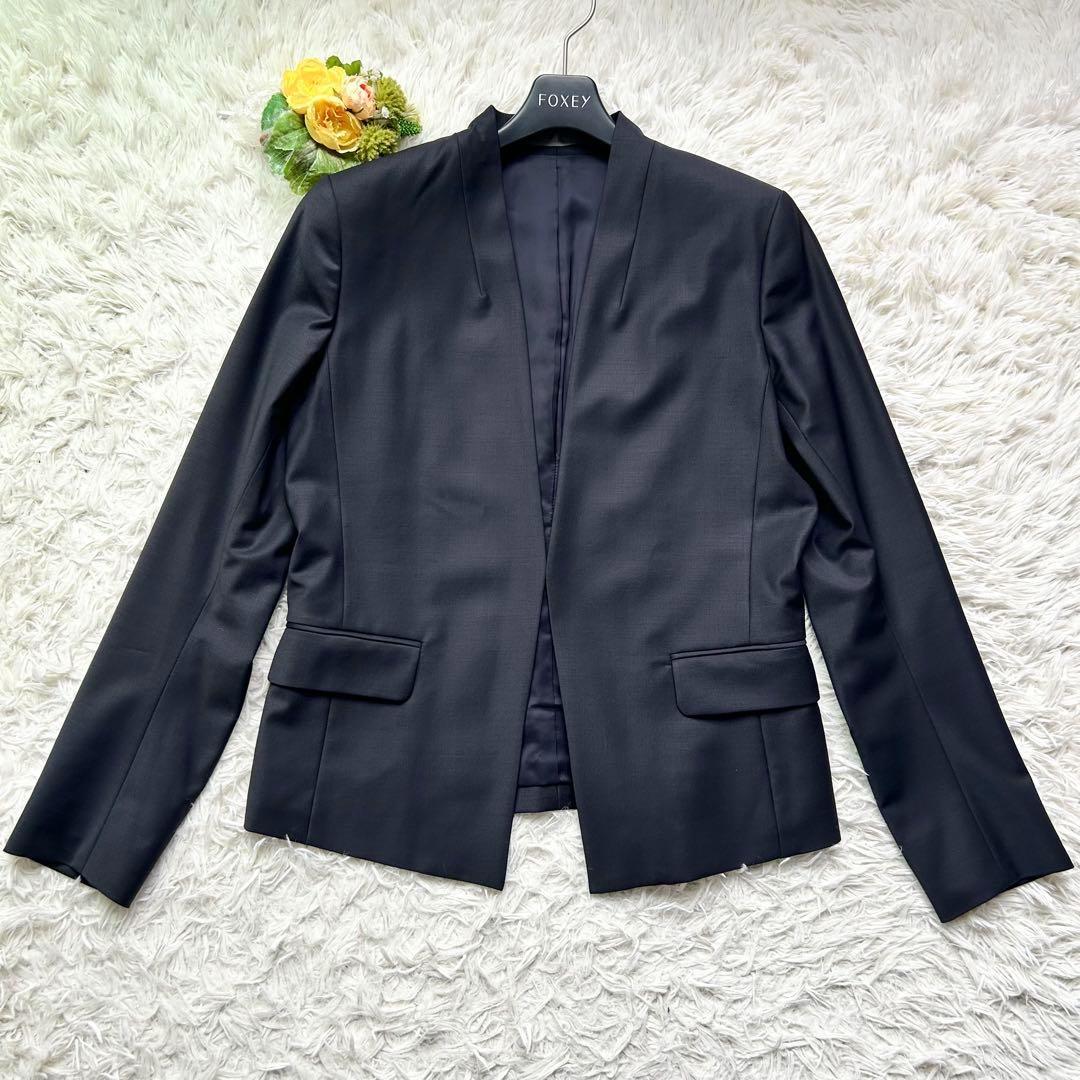 極美品♡セオリーリュクス スーツ上下 エグゼクティブ 40/L 濃紺 近年モデル