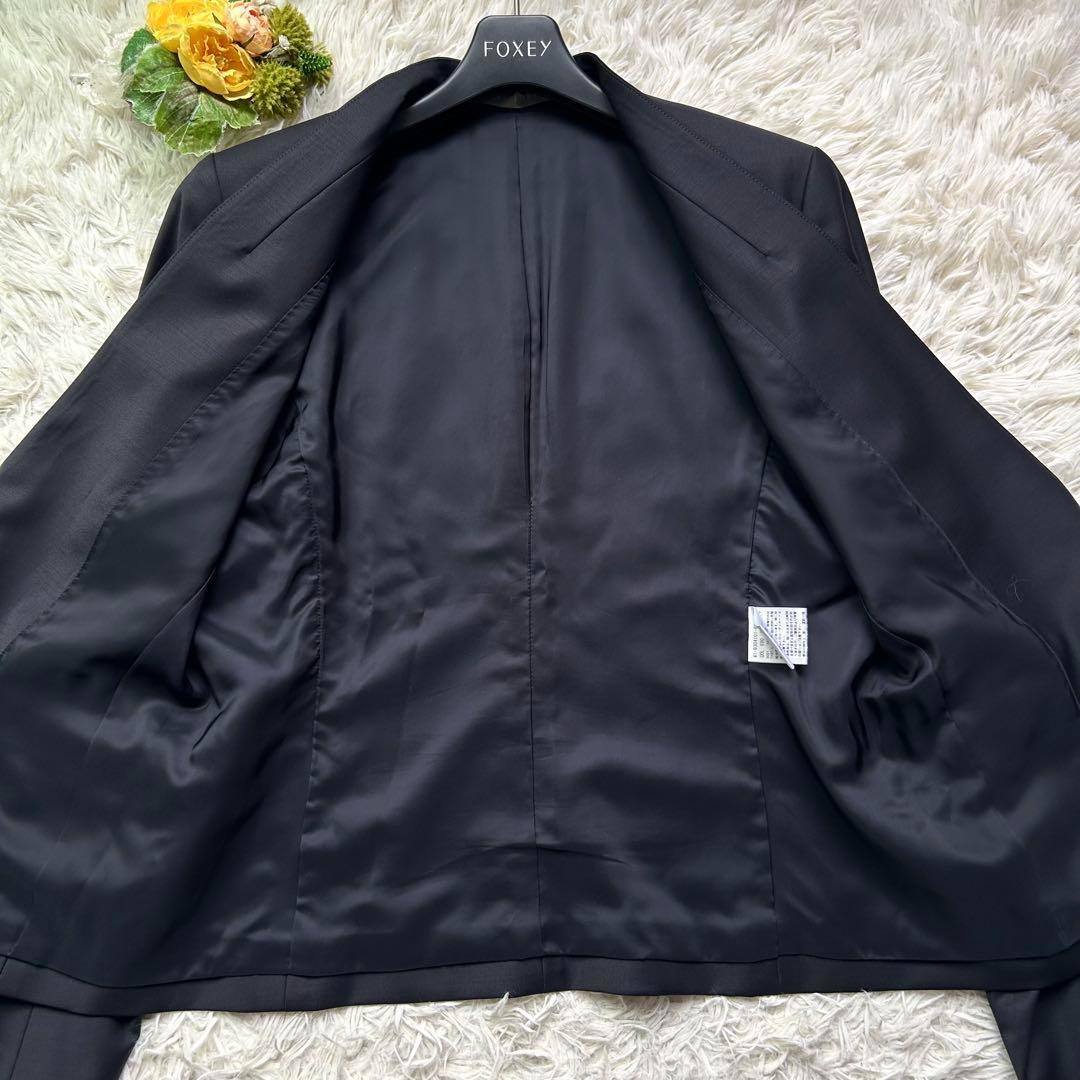 極美品♡セオリーリュクス スーツ上下 エグゼクティブ 40/L 濃紺 近年モデル