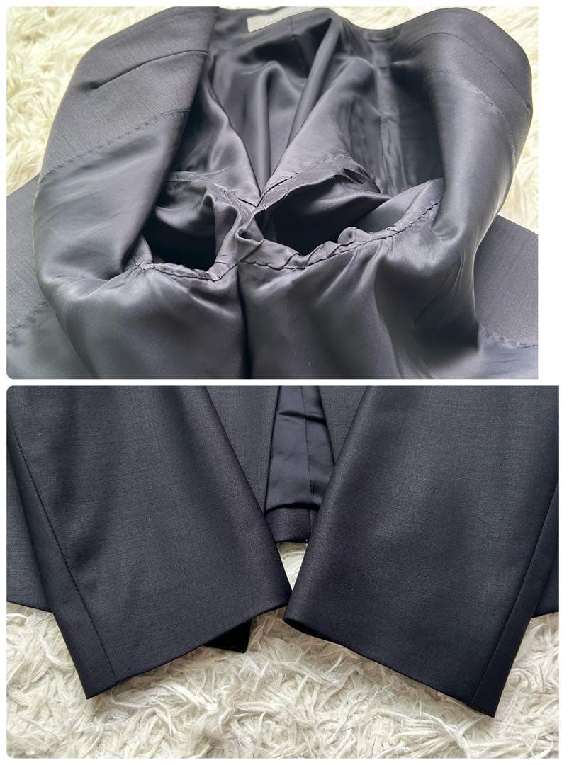 極美品♡セオリーリュクス スーツ上下 エグゼクティブ 40/L 濃紺 近年モデル