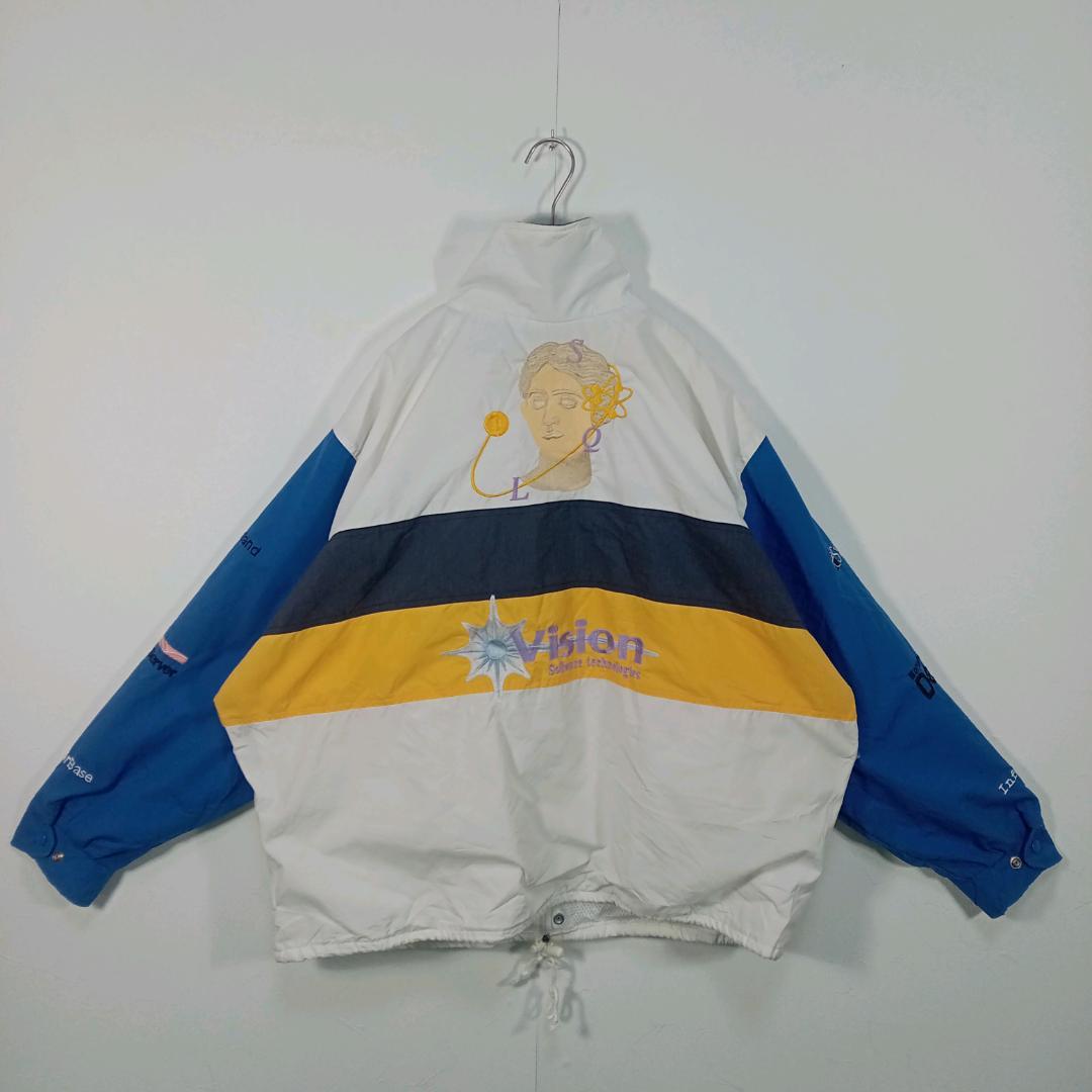 Windows ウィンドウズ　企業ロゴ ナイロンジャケット　マイクロソフト