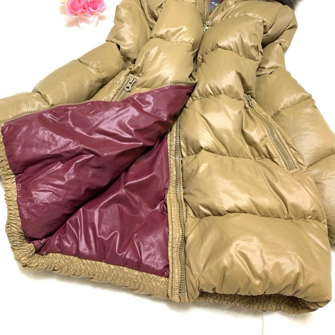 ★未使用級　デュベティカ　ダウンコート❤︎カッパ　2way ❤︎ラクーンファー　ML