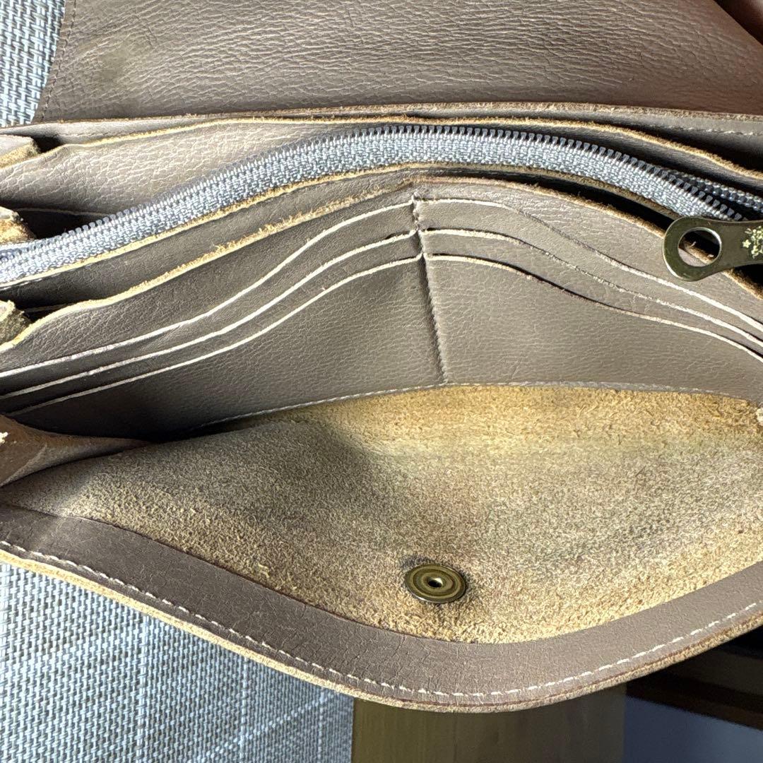 イルビゾンテ　ILBISONTE グレー　長財布