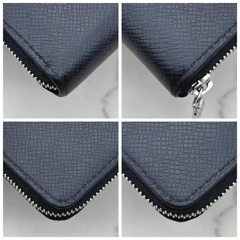 【極美品・IC搭載】ルイヴィトン　タイガ　ジッピーパース　ノワール