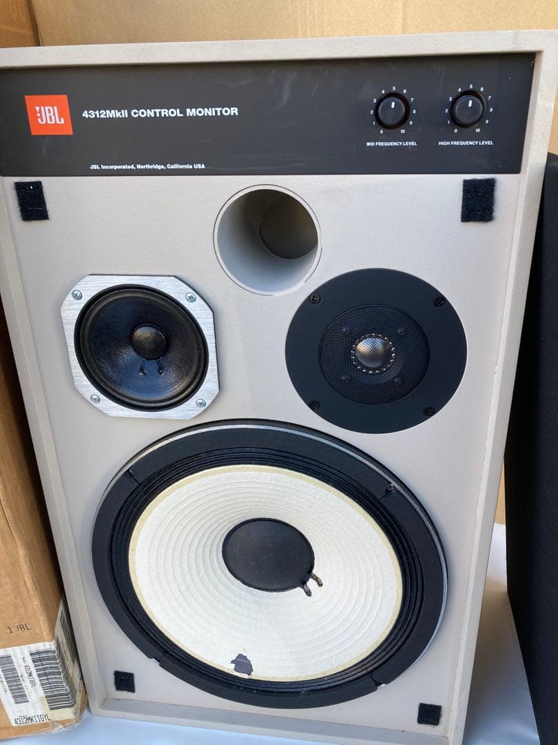 JBL 4312mk2 スピーカー 希少グレー...2