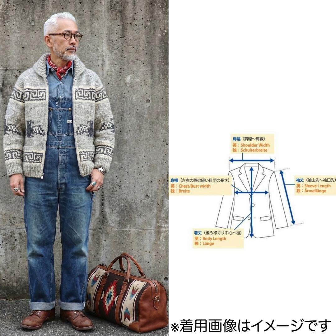 美品★XL★KANATA★カウチンニット★サンダーバード★カナダ製★カーディガン