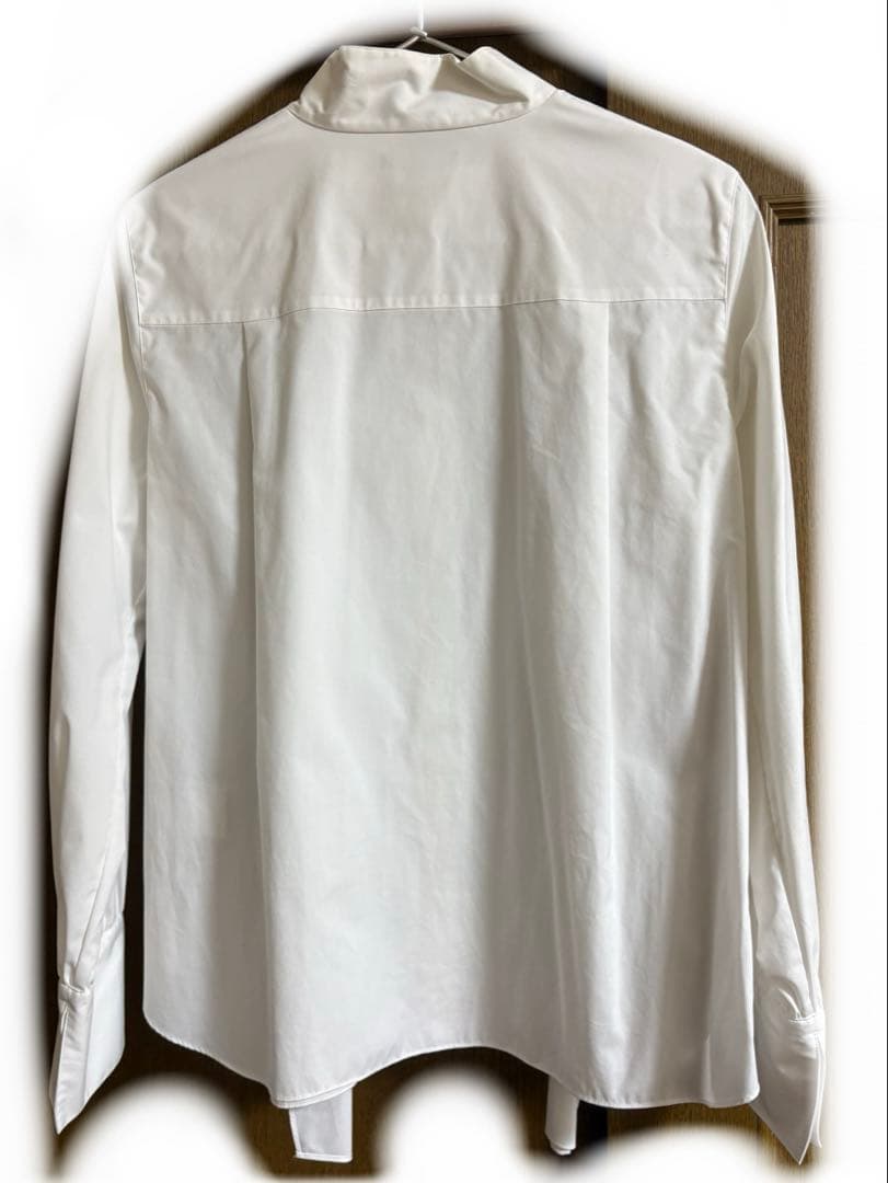 ⚠︎【超美品】theoryluxeボウタイブラウスLUXECOTTON/ALINE