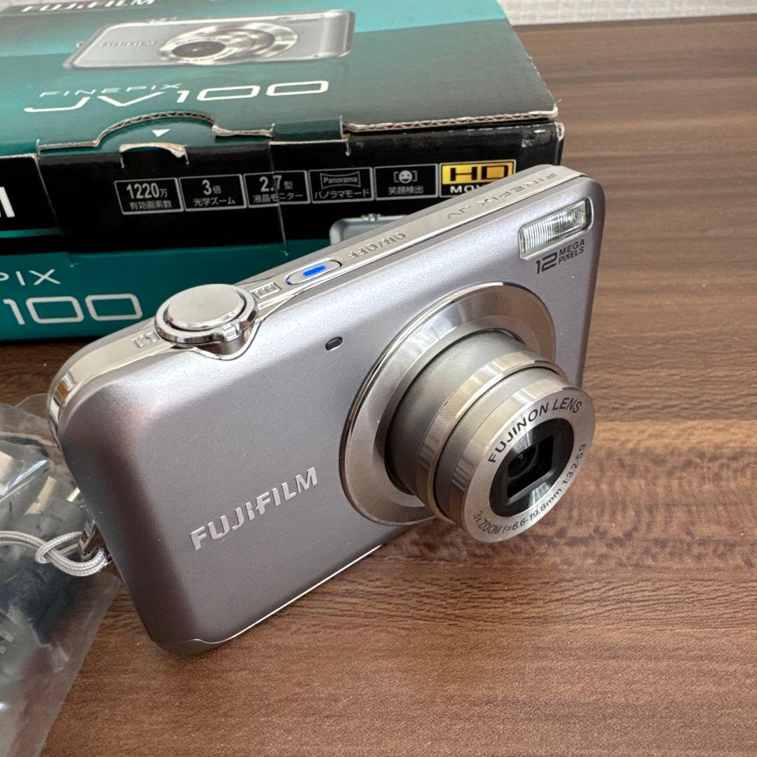 【美品】FUJIFILM FINEPIX JV100 コンパクトデジタルカメラ