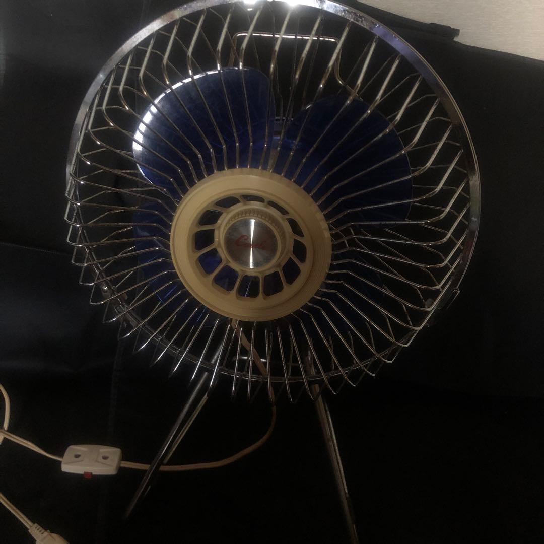 昭和　レトロ　三菱　Castle 扇風機　ヴィンテージ　アンティーク　インテリア