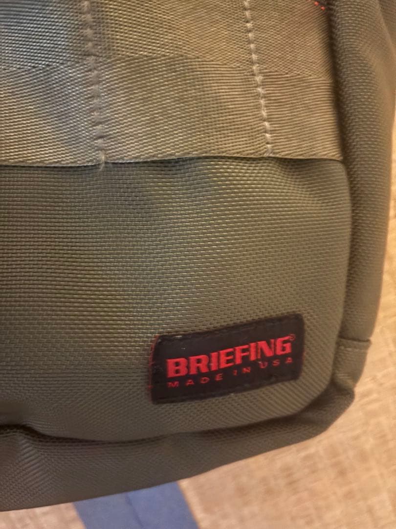 【廃盤希少】BRIEFING SQ TOTE トートバッグ レンジャーグリーン
