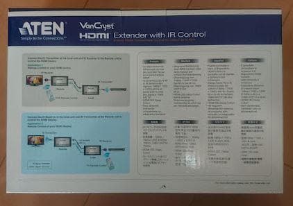 ATEN IRコントロール対応HDMIエクステンダ ☆ VE810