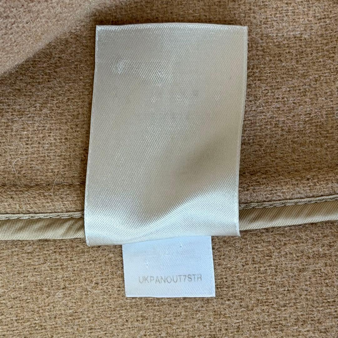 ☆極美品☆バーバリー　ダッフルコート　ヘリンボーン　ハニーベージュ　38M