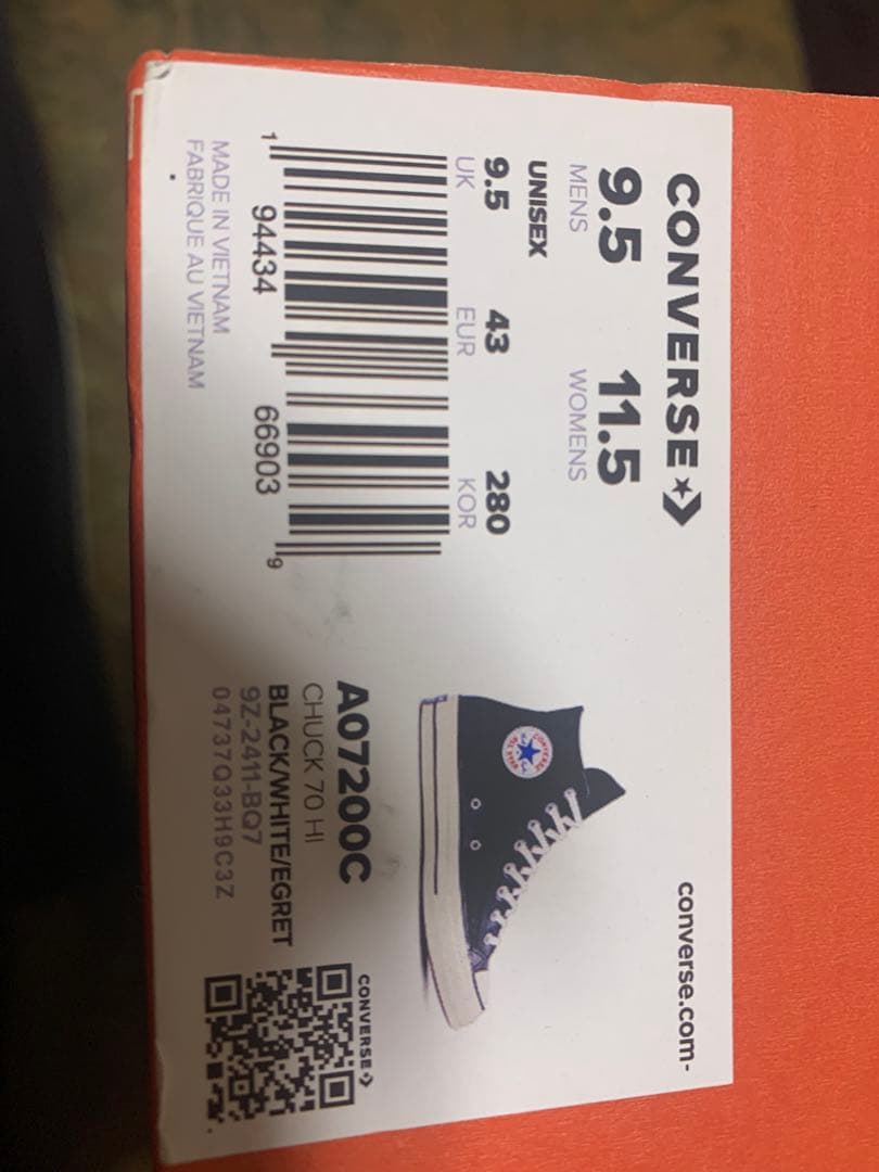 ct70 レザー　新品未使用　28センチ