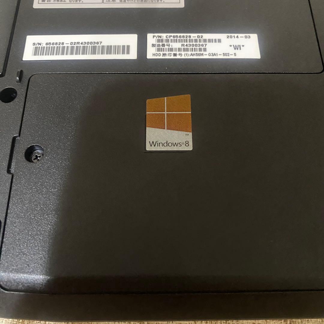 使用回数少なめ　富士通 ノートパソコン LIFEBOOK AH53/M 約1TB