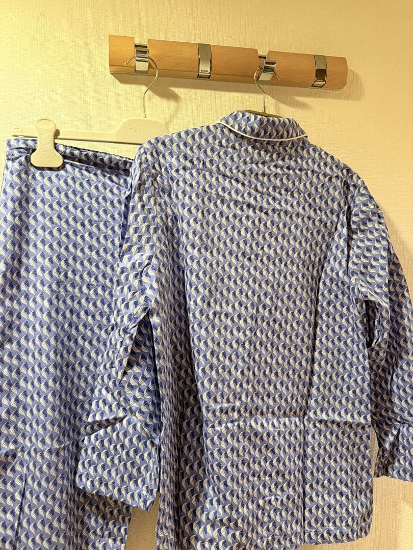 Yves Delorme（イヴドローム） パジャマセット　ブルー