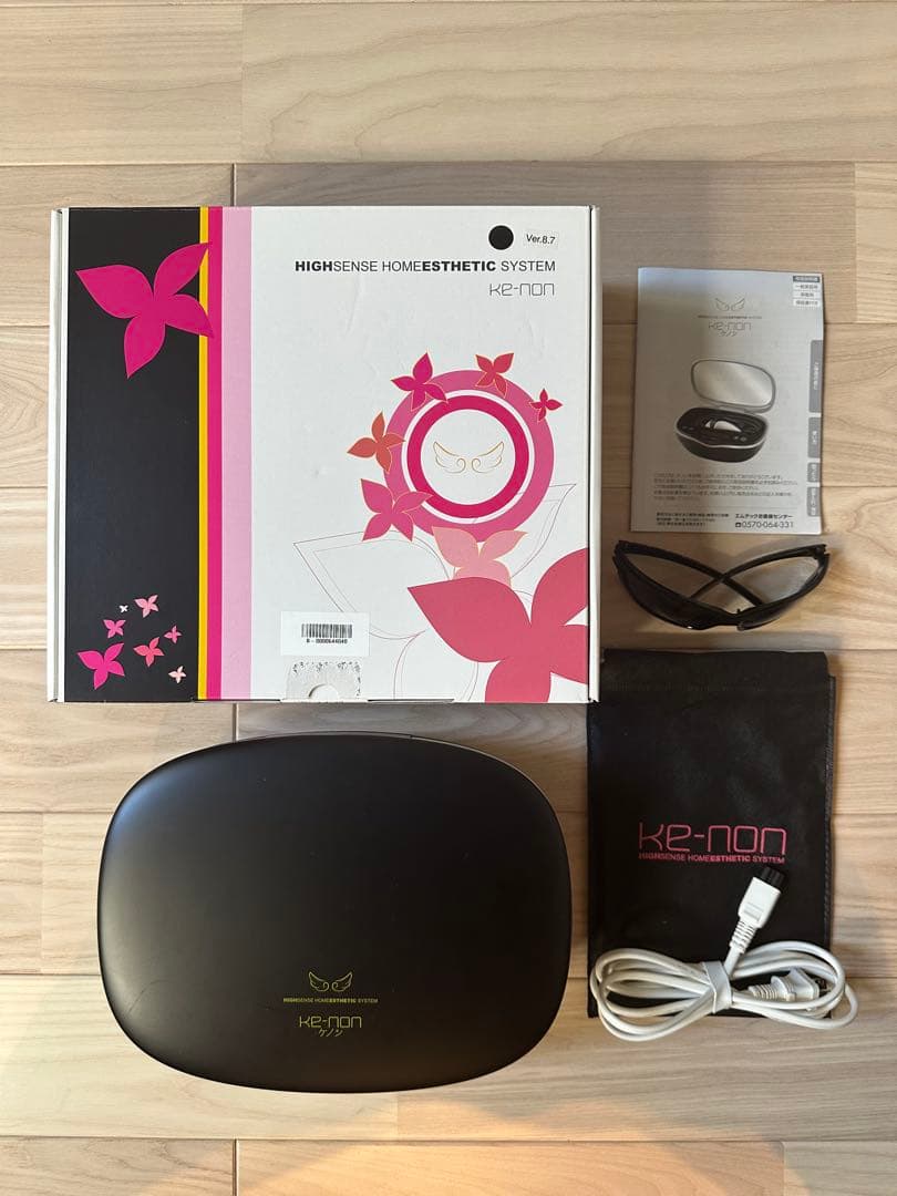 ケノン　脱毛器　ke-non Ver.8.7 ブラック