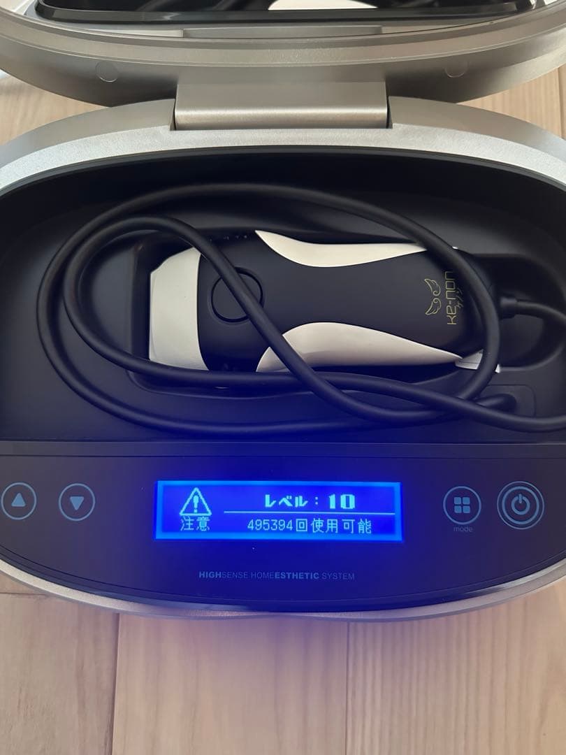 ケノン　脱毛器　ke-non Ver.8.7 ブラック