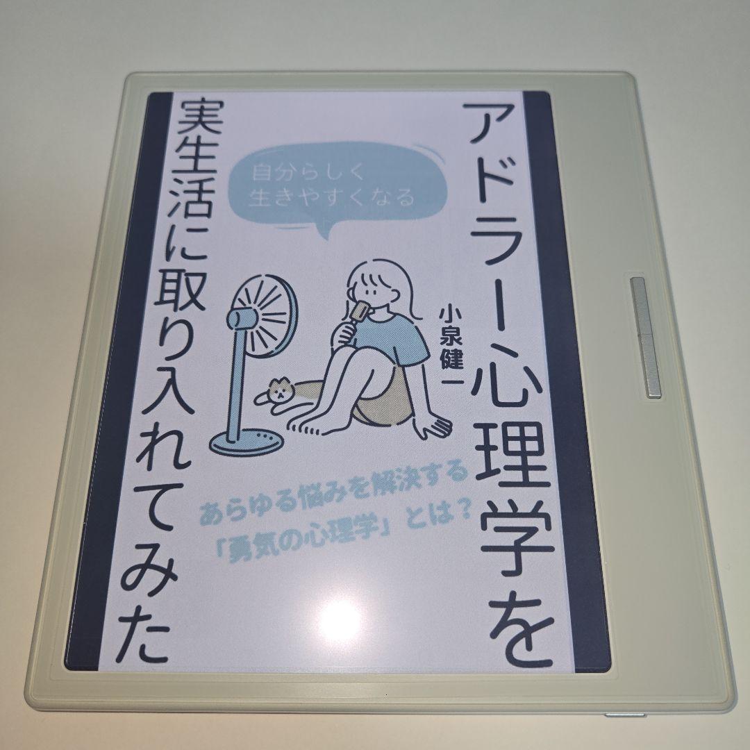 BOOX Go Color 7 ホワイト (SDカード64GB、クリアケース付)