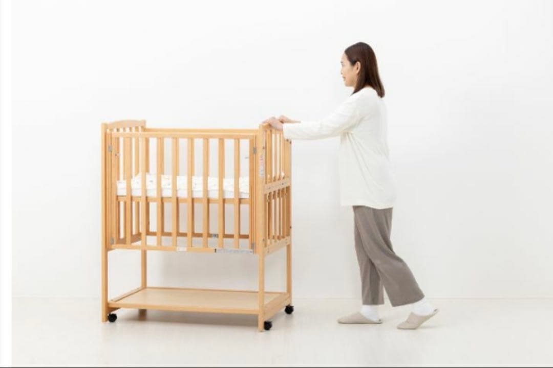 ヤマサキ コンパクトベッド ツーオープン ミニベッド