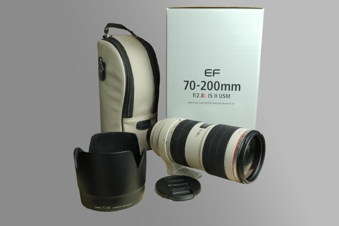 【値下げ中】Canon EF 70-200mm f/2.8 IS II USM