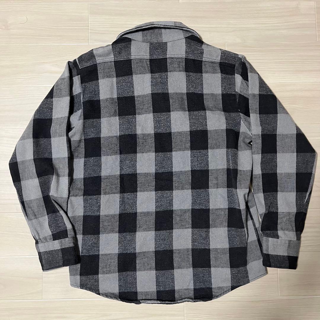 FORESTER ネルシャツ グレー/ブラックチェック