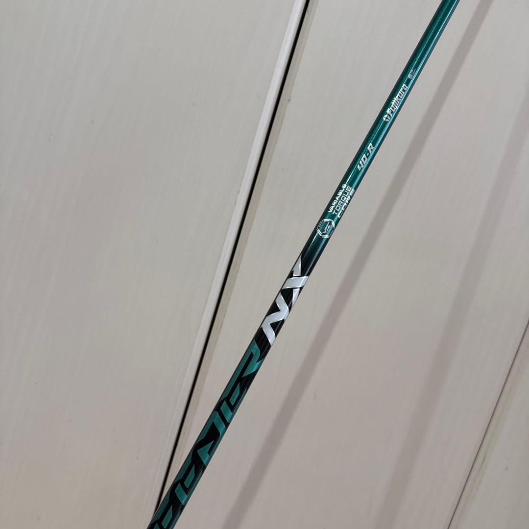 スピーダーNX ３Ｗ　シャフト 黒/緑