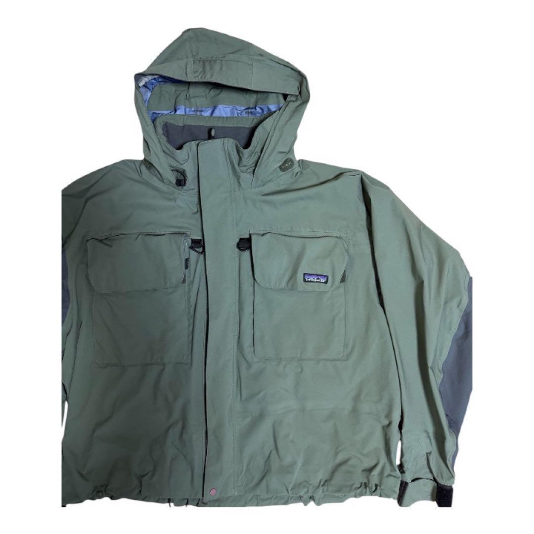 で*よ様 00s patagonia sst jacket XLサイズ　セージグ