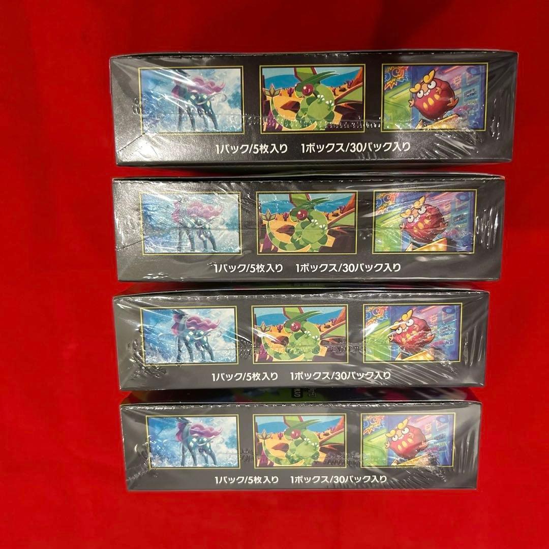 【新品・未開封】ポケモンカード インフェルノX 4BOX セット　シュリンク付き